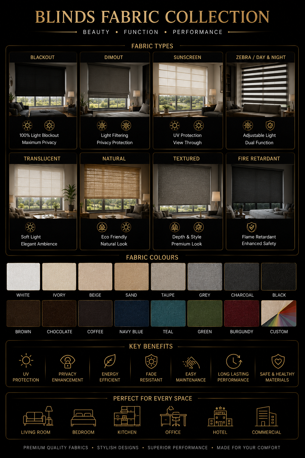 Blinds Fabric Collection